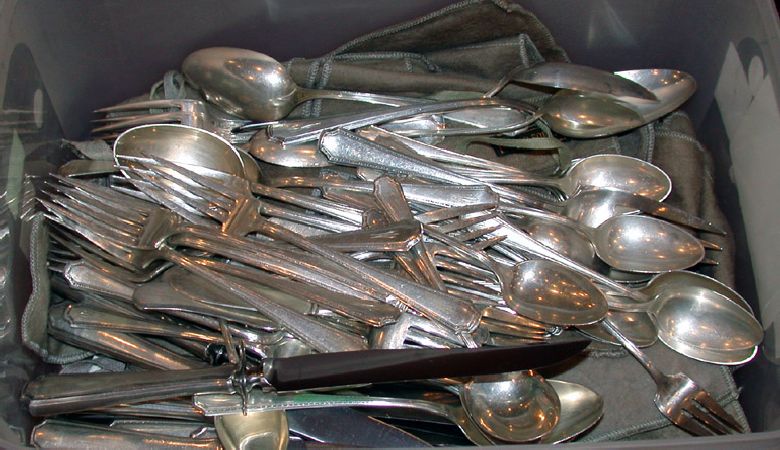 Lot image - Towle Sterling Silver Flatware Service