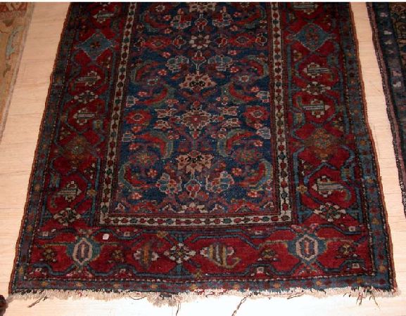 Lot image - Two Hamadan Rugs