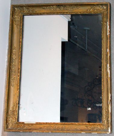 Lot image - Louis XVI Style Gilt-Wood Mirror
