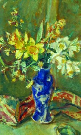 Lot image - Sigmund Joseph Menkes Polish/American, 1886-1986 SPRING DAFFODILS