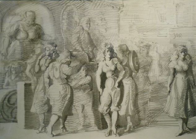 Lot image - Reginald Marsh