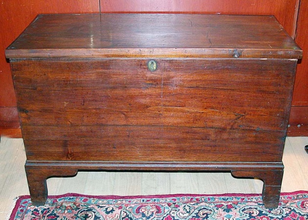 Lot image - Federal Walnut Blanket Chest