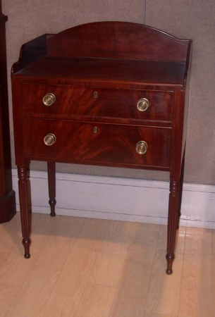Lot image - Federal Mahogany Work Table