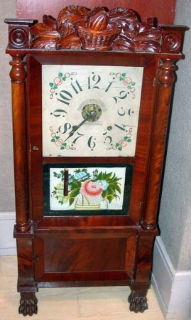 Lot image - Classical Mahogany Shelf Clock