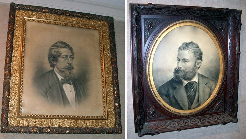 Lot image - Victorian Carved Walnut Frame