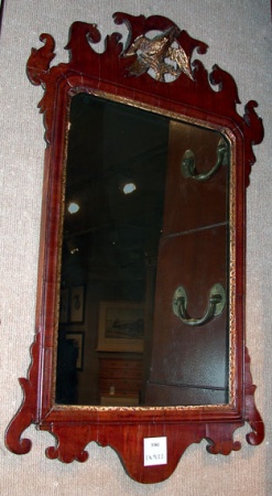 Lot image - Chippendale Mahogany Mirror