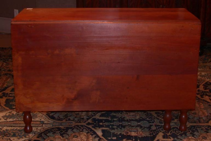 Lot image - Fruitwood Drop-Leaf Table
