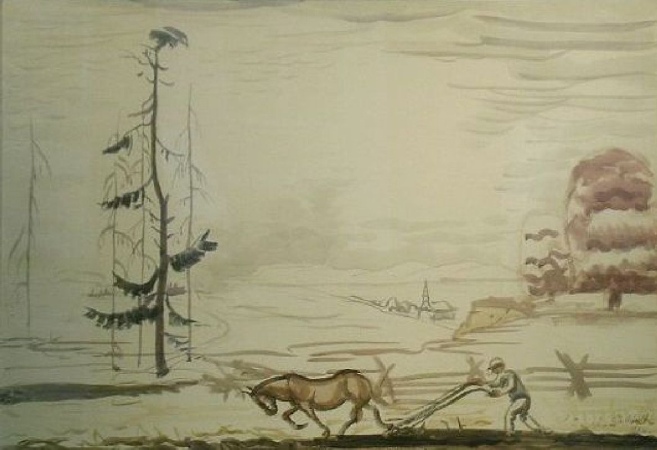 Lot image - Charles Ephraim Burchfield