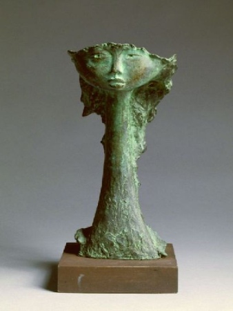 Lot image - Angel Botello Spanish, 1913-1986 GINA, 1966