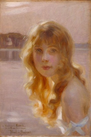 Lot image - Paul Emile Chabas French, 1869-1937 JEUNE FILLE AU SOLEIL