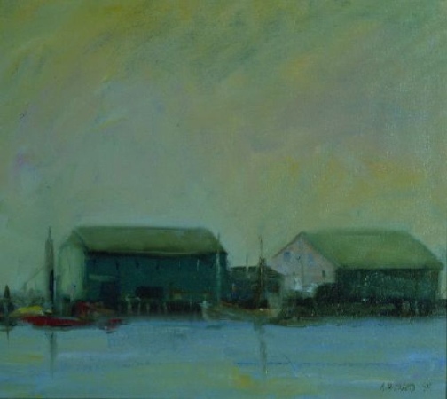 Lot image - Anne Packard b.1933 WHARF