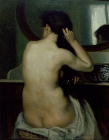 Lot image - Rene Francois Xavier Prinet French, 1861-1946 LA TOILETTE