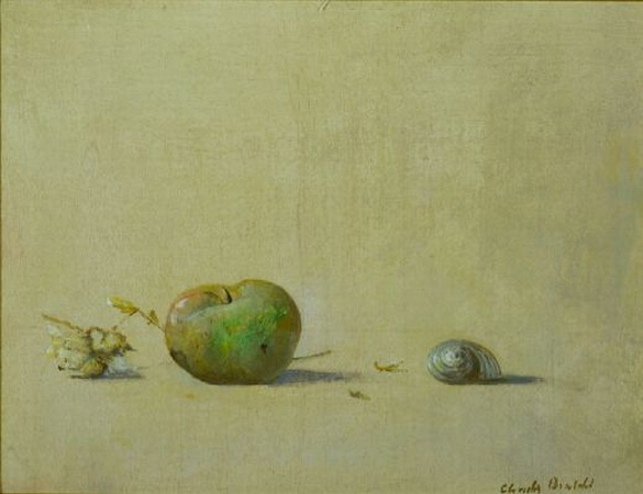 Lot image - Claudio Bonichi Italian, b.1943 APPLE AND SNAIL SHELL