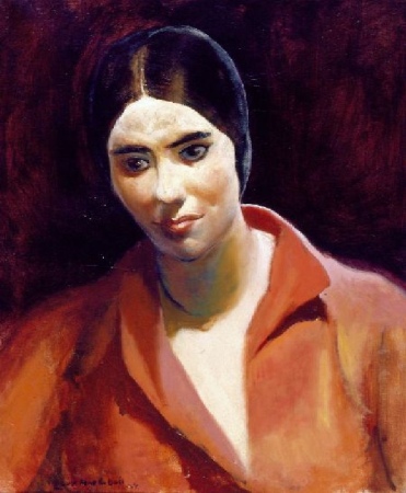 Lot image - Guy Pene du Bois 1884-1958 PORTRAIT STUDY