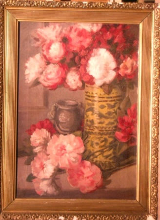 Lot image - American School 20th century STILL LIFE WITH ROSES