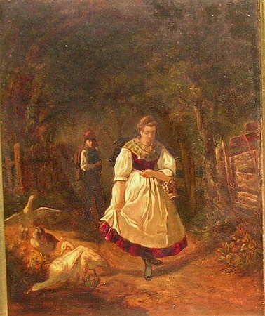 Lot image - John F. Pasmore British, d.1910 OFF TO MARKET