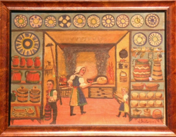 Lot image - J. Brestovani 20th Century BAKING BREAD