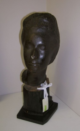 Lot image - Saul Baizerman American, 1889-1957 PORTRAIT OF JOAN HAY BAIZERMAN