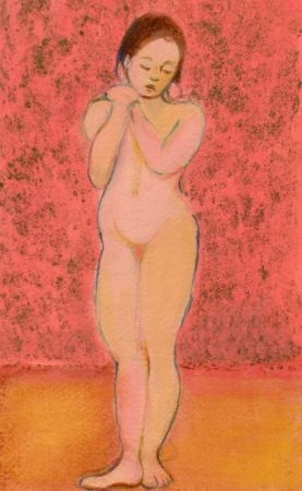 Lot image - M. Tidy 20th century STANDING NUDES: TWO
