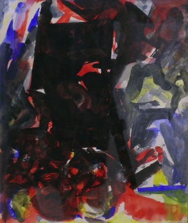 Lot image - Avigdor Arikha Israeli, b.1929 ABSTRACTION