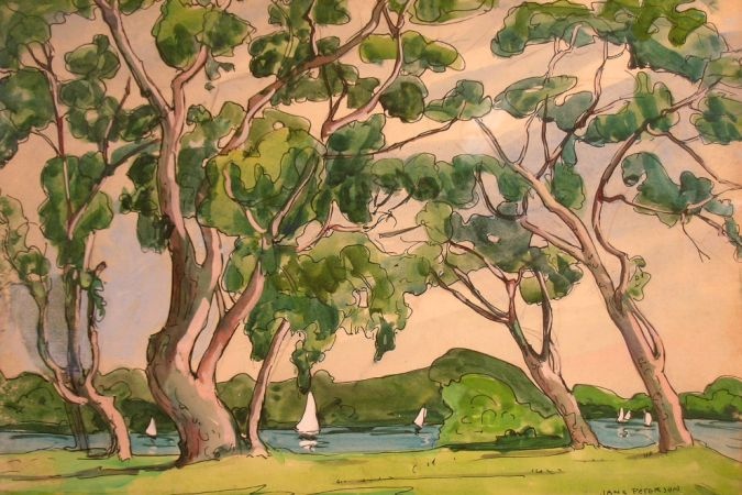 Lot image - Jane Peterson American, 1876-1965 FLORIDA WATERWAY