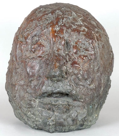 Lot image - Leonard Baskin American, 1922-2000 HEAD OF BLAKE