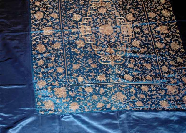 Lot image - Chinese Silk Panel