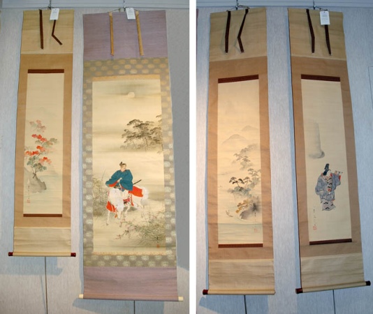 Lot image - Japanese School 20th Century  Hanging Scrolls