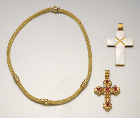 Lot image - Group of Gold Jewelry