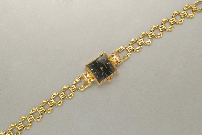 Lot image - Two-Color Gold Wristwatch