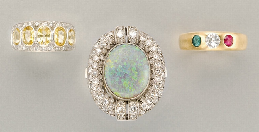 Lot image - Three Rings