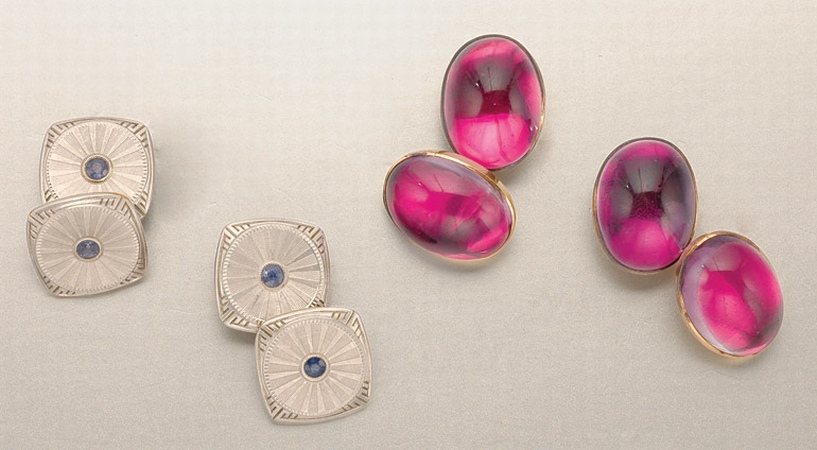 Lot image - Two Pairs of Cufflinks