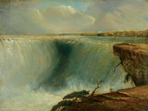 Lot image - After William H. Bartlett American, 19th century NIAGARA FALLS NEAR CLIFTON HOUSE