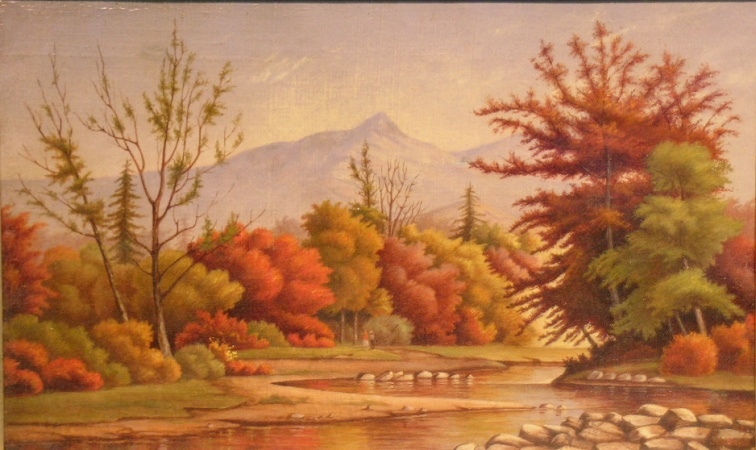 Lot image - G. Currier American, 19th century AUTUMN ON ESOPUS CREEK, ULSTER COUNTY, NEW YORK