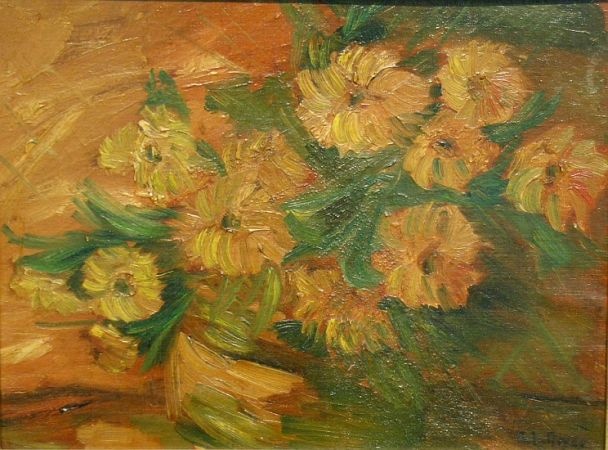 Lot image - George Loftus Noyes American, 1864-1954 FLORAL STILL LIFE