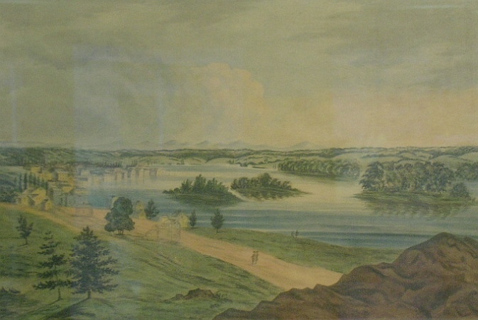 Lot image - After William Guy Wall VIEW NEAR TROY, NEW YORK