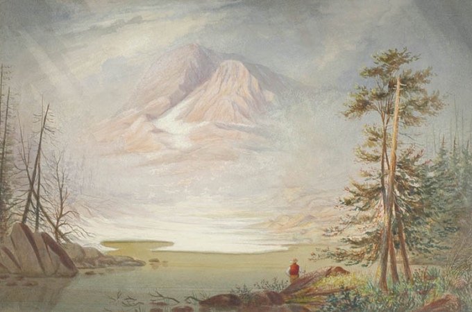 Lot image - George Martin Ottinger American, 1833-1917 IN THE WAHSATCH MOUNTAINS, UTAH