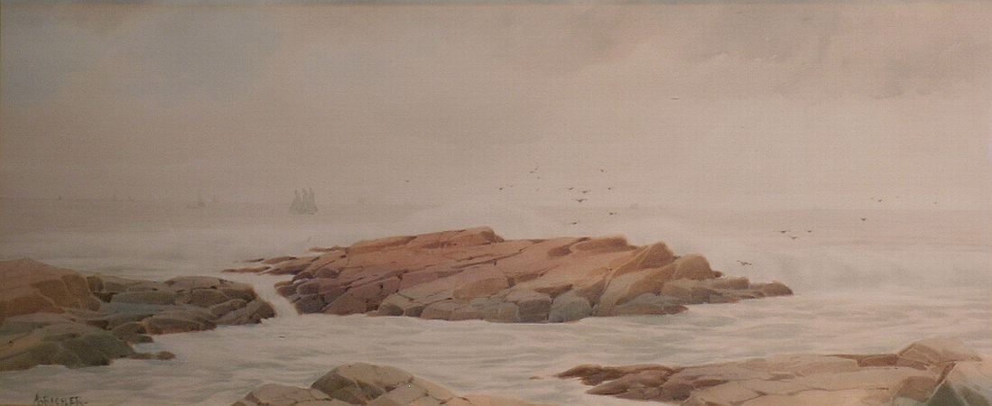 Lot image - Alfred Thompson Bricher