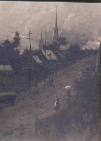 Lot image - George Herbert McCord American, 1848-1909 STREET SCENE