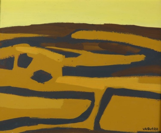 Lot image - Joaquin Vaquero Palacios Spanish, 1900-1998 ABSTRACT LANDSCAPE