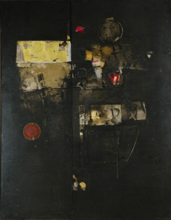 Lot image - Jannis Spyropoulos Greek, 1912-1990 LEPISODE NO. 4