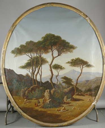 Lot image - Manuel Criado y Baca Spanish, 1839-1899 GLEN AT RONDA, SPAIN