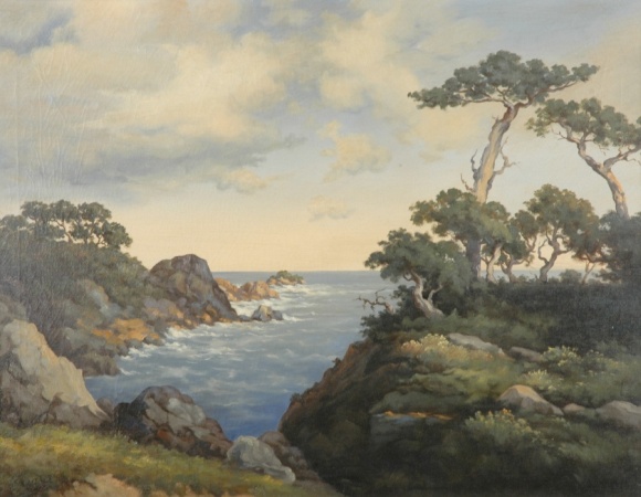 Lot image - Robert William Wood 1889-1979 OFF MONTEREY