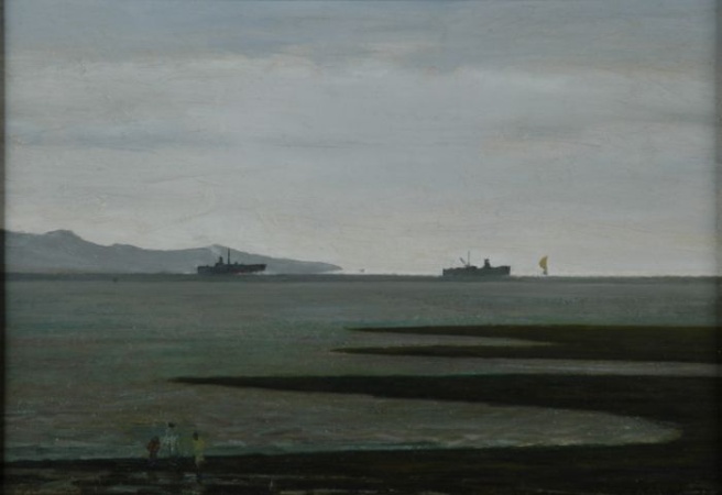 Lot image - Richard Eurich British, 1903-1992 DARK SOLENT