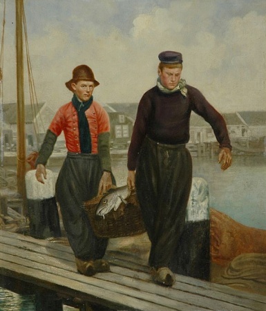 Lot image - Attributed to Mari Ten Kate THE DAYS CATCH