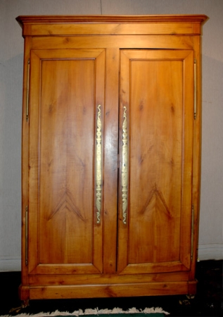 Lot image - Charles X Fruitwood Armoire