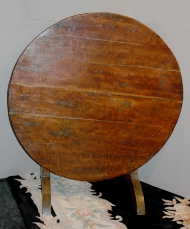 Lot image - Provincial Fruitwood Wine Table