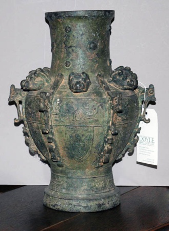 Lot image - Chinese Bronze Vase