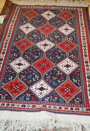Lot image - Soumac Style Rug