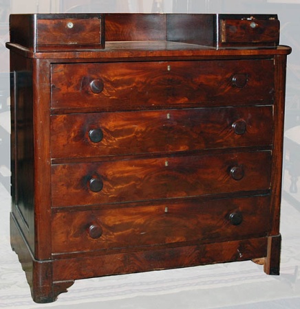 Lot image - Victorian Mahogany Dresser